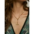thumbnail image 2 of Luxury Designs Chaîne de trombone plaquée or 3 Wishes, 2 of 2
