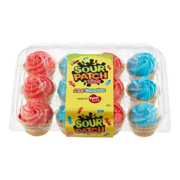 Petits gâteaux Sour Patch Kids Two-Bite 12 morceaux, total de 260 g
