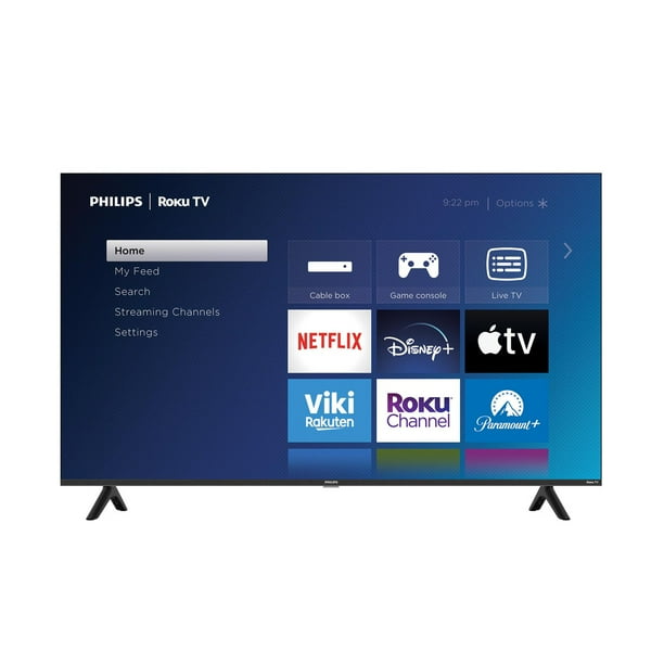 Philips 4k Ultra Hd (2160p) Roku Smart Led Tv, Hdr10, 120 Pmr - Walmart.ca