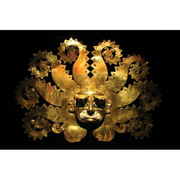 Masque du Dieu soleil Inka