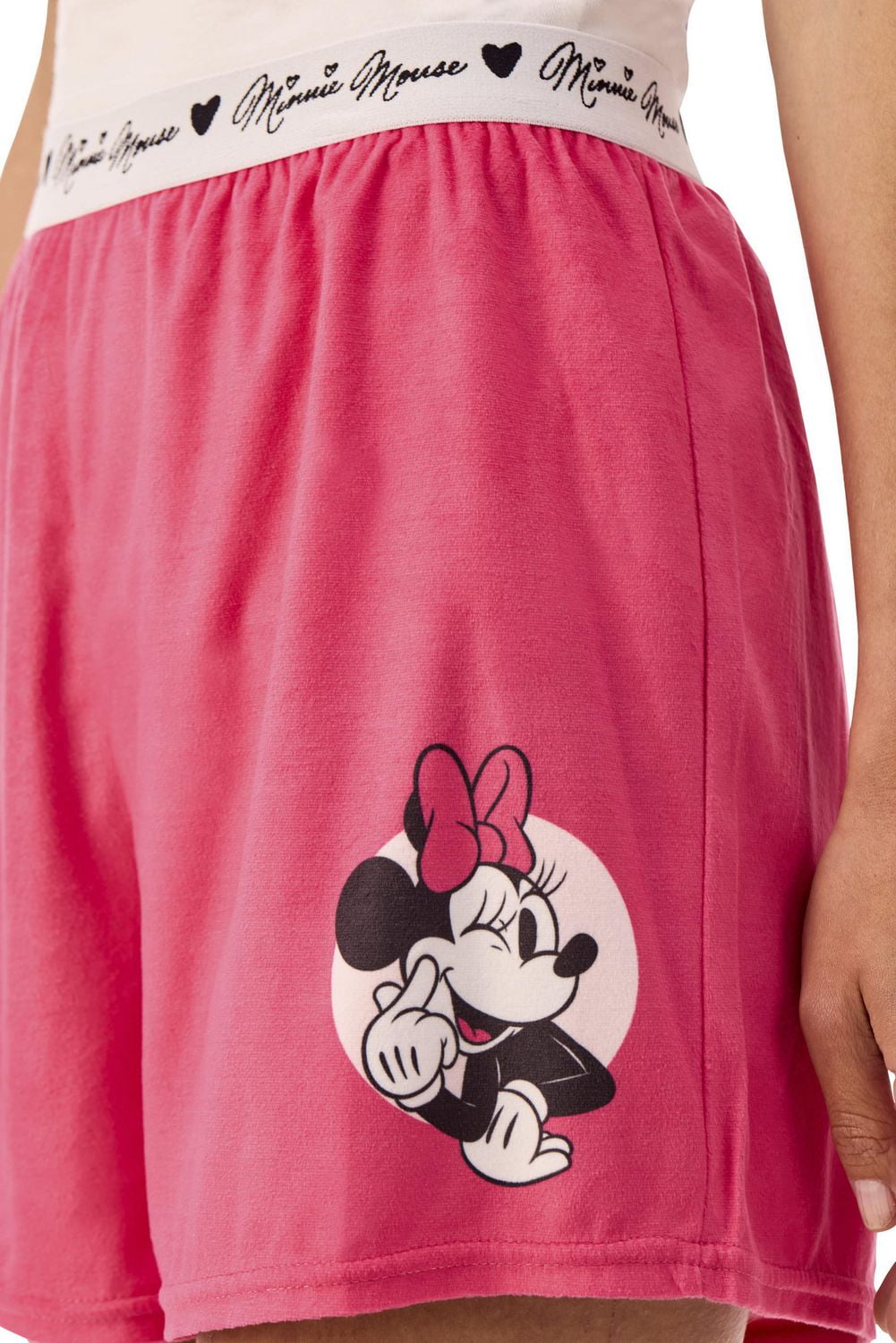 Shorts velours pour femmes Disney Minnie