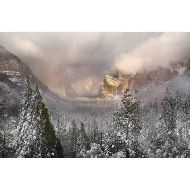 Davis - Tempête de neige à Yosemite