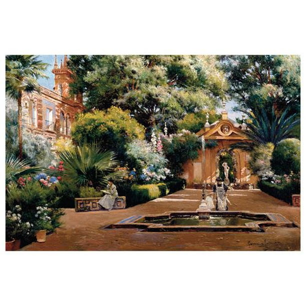 Rodriguez - Jardin à Séville