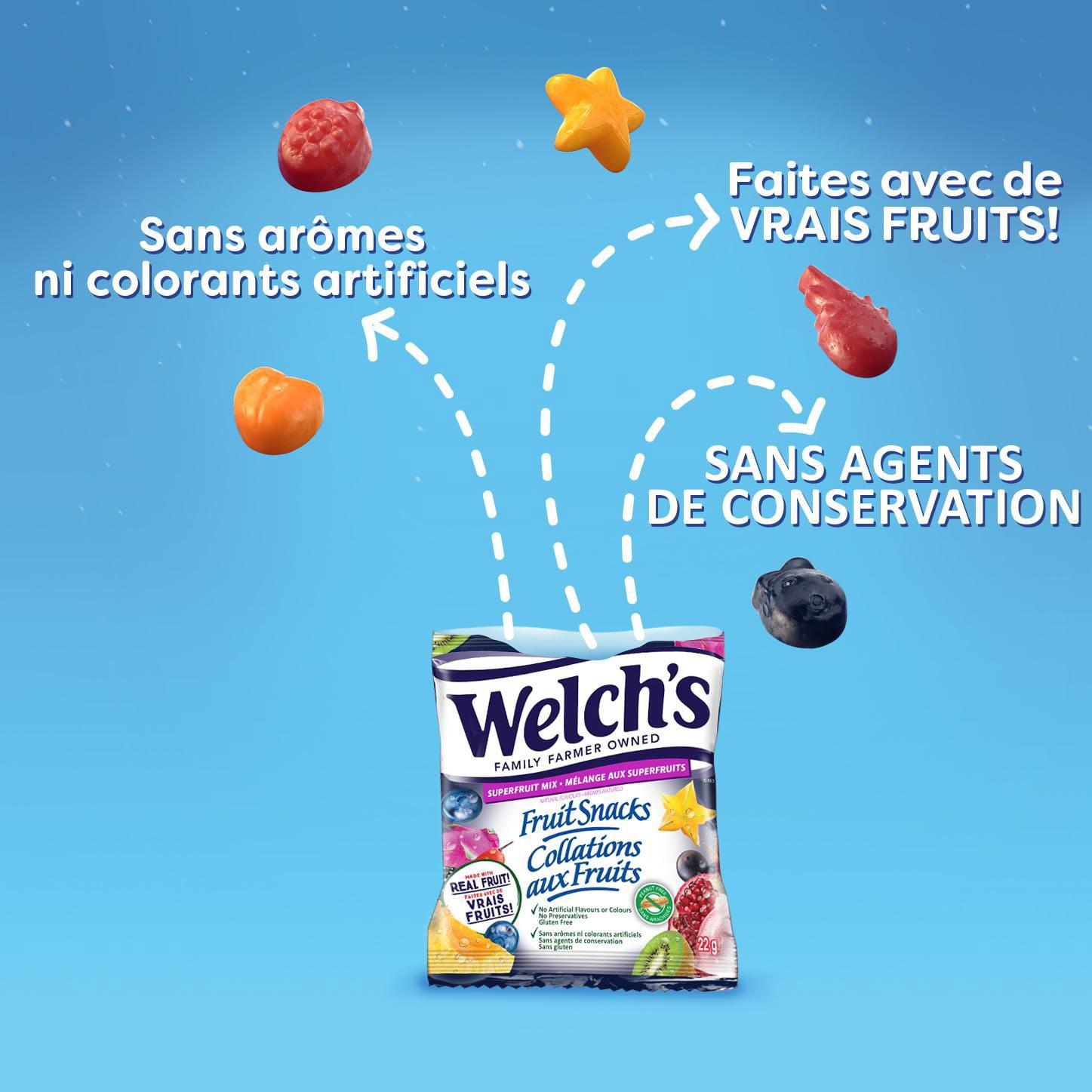 Welch’s® Fruit Snacks Superfruit 10ct