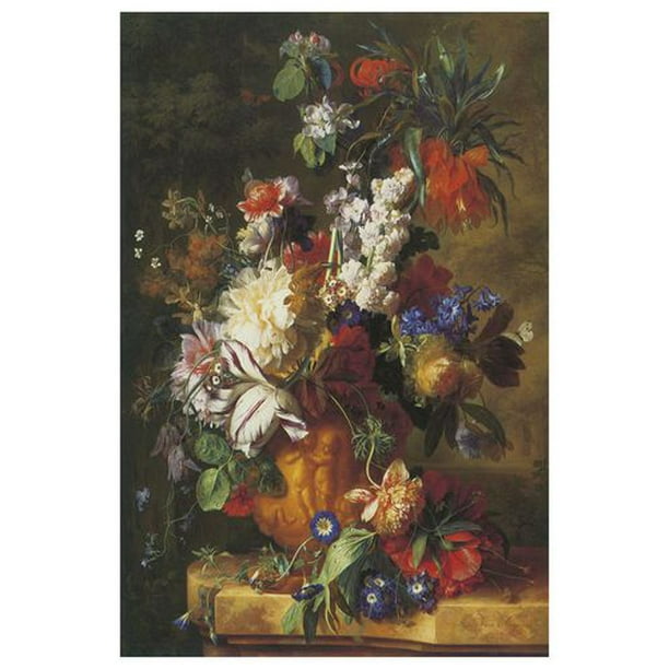 Van Huysum - Fleurs de bouquet