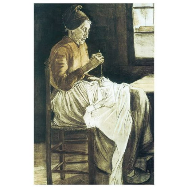 Van Gogh - Vieille femme Couture
