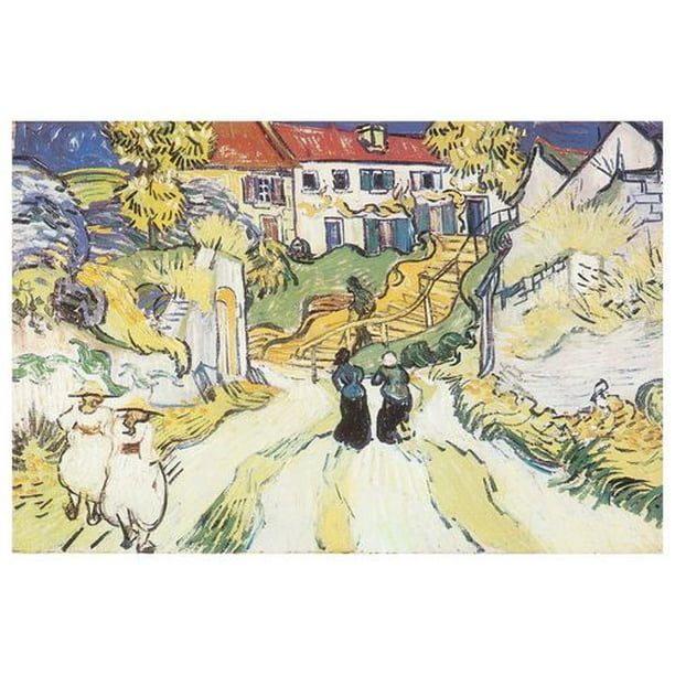 Van Gogh - Escalier rue de village