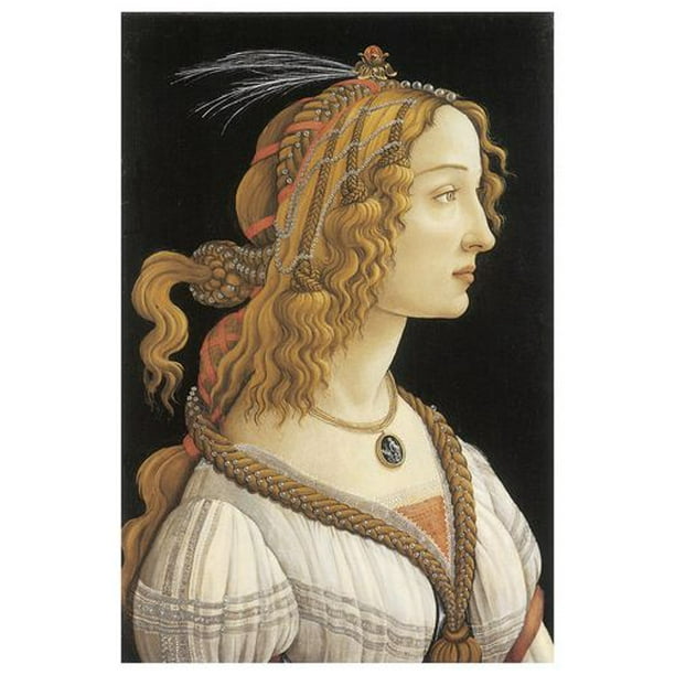 Botticelli - Couvert de mythe femme