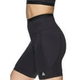 thumbnail image 3 of Reebok Women's Flex Highrise Compression Shorts with pockets, 3 of 4