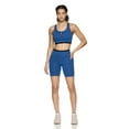 thumbnail image 4 of Reebok Women's Flex Highrise Compression Shorts with pockets, 4 of 4