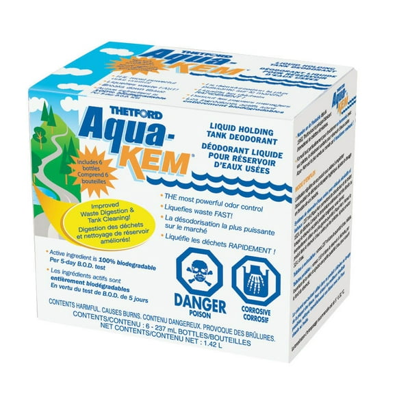 Aqua-Kem Liquid Holding Tank Deodorant - 6x8oz