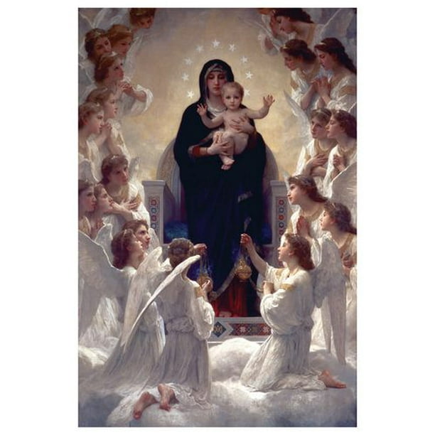 Bouguereau - Vierge avec des anges