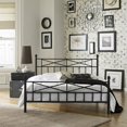 thumbnail image 1 of Premier Christel Queen Metal Platform Bed Frame, Black, 1 of 1