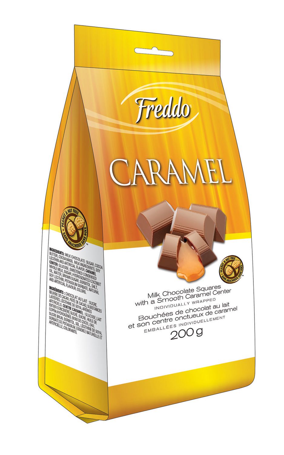 Freddo Caramel Filled Milk Chocolate Squares 200g Walmart Canada