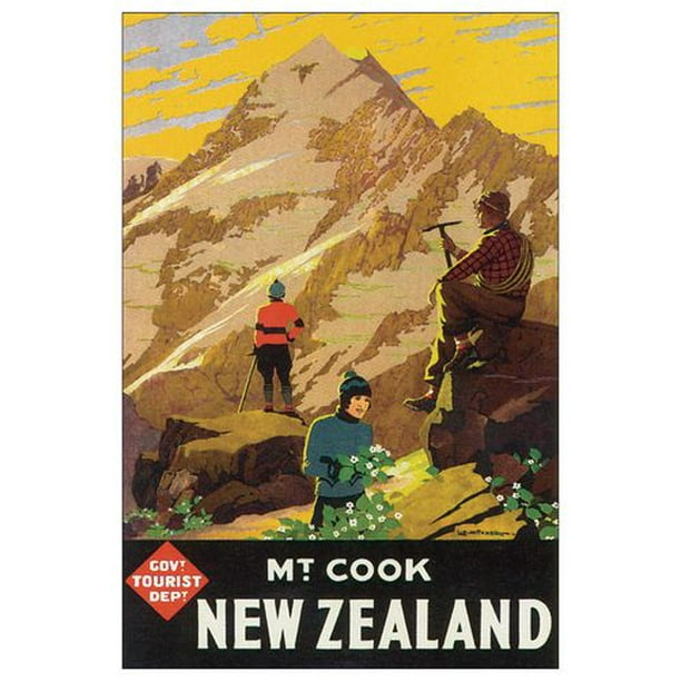 Mitchell - Mont Cook Nouvelle-Zélande