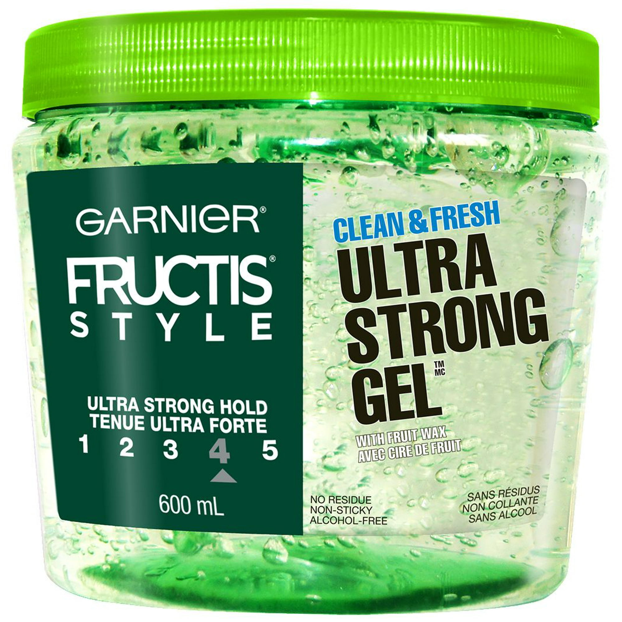 Garnier Fructis Styling Gels, Survivor Ultimate Hair Styling Gel, 600 ML