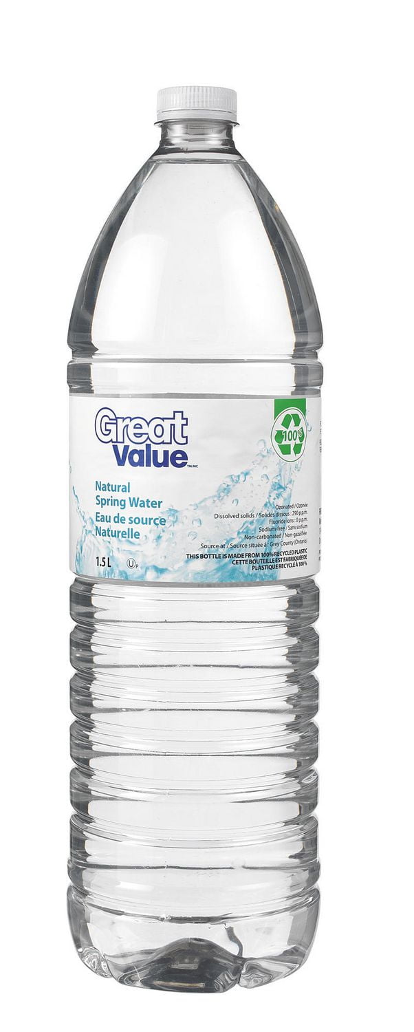 Great Value 1.5L Eau de Source Naturelle Walmart Canada