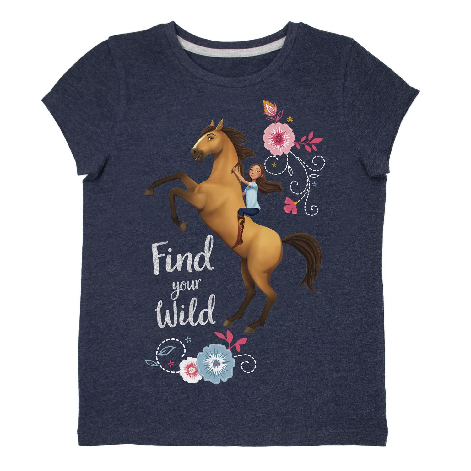 Spirit Riding T-shirt à manches courtes pour fille