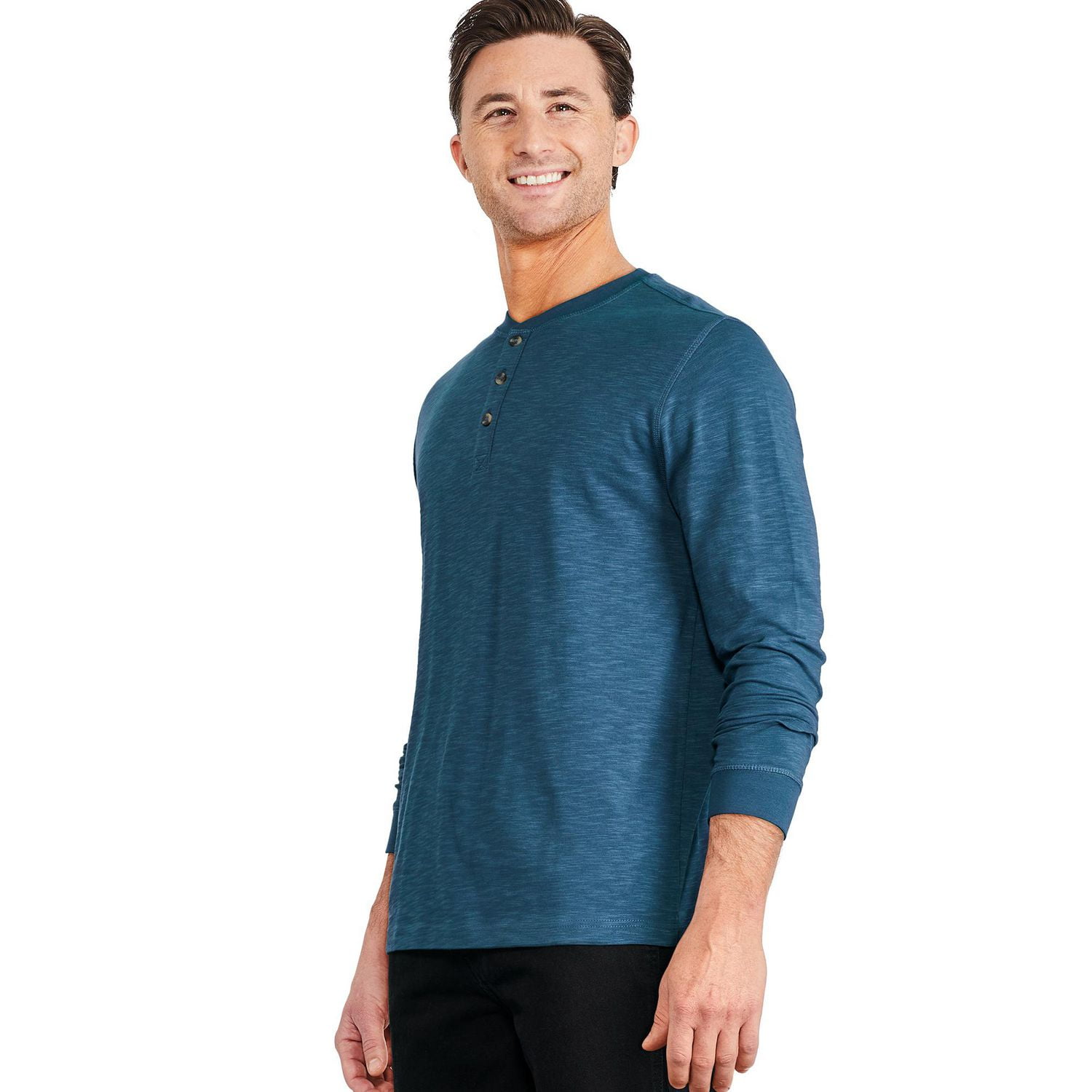 T-shirt henley George pour hommes
