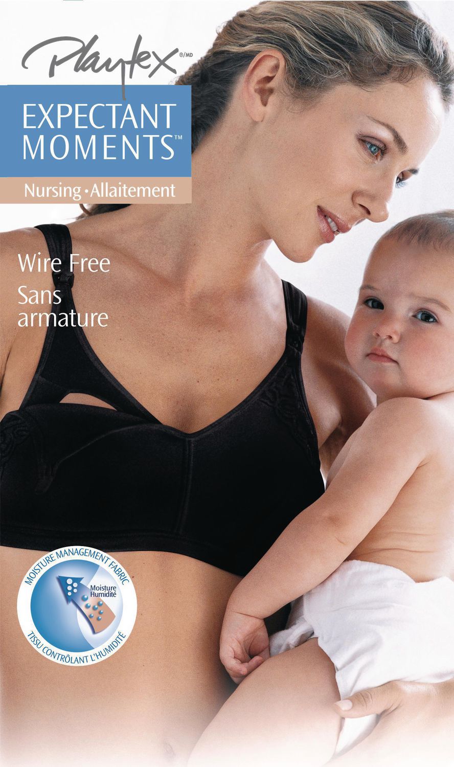 P4427 Expectant Moments Moisture Management Nursing Bra