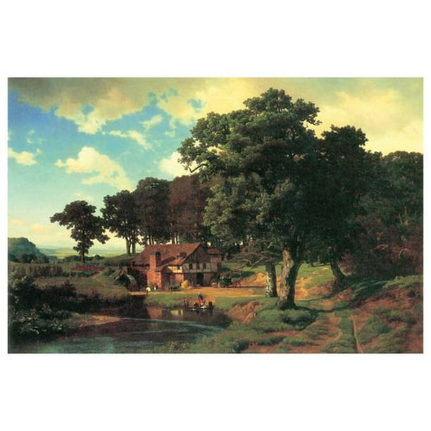 Bierstadt - Moulin de pays