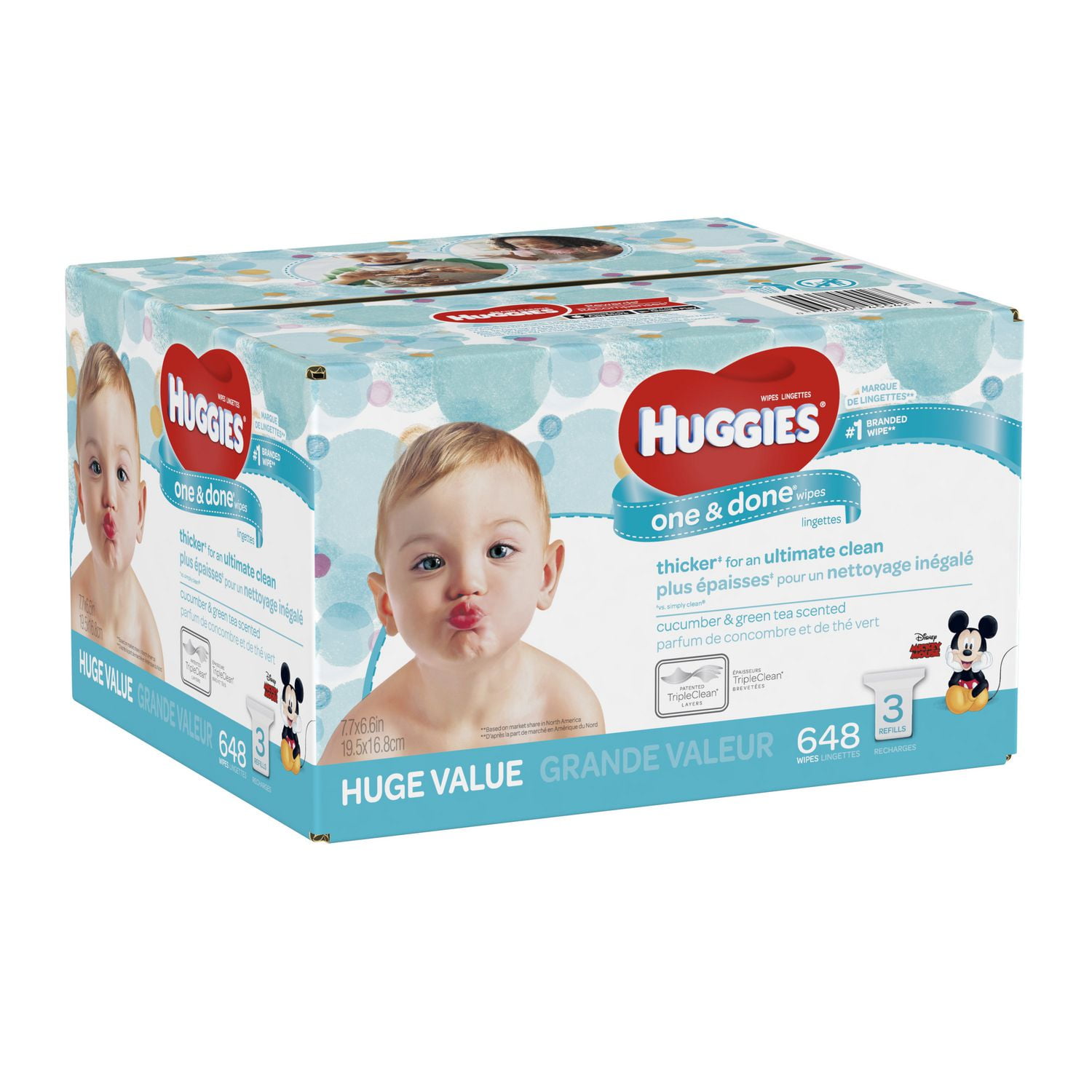 huggies one and done wipes 648