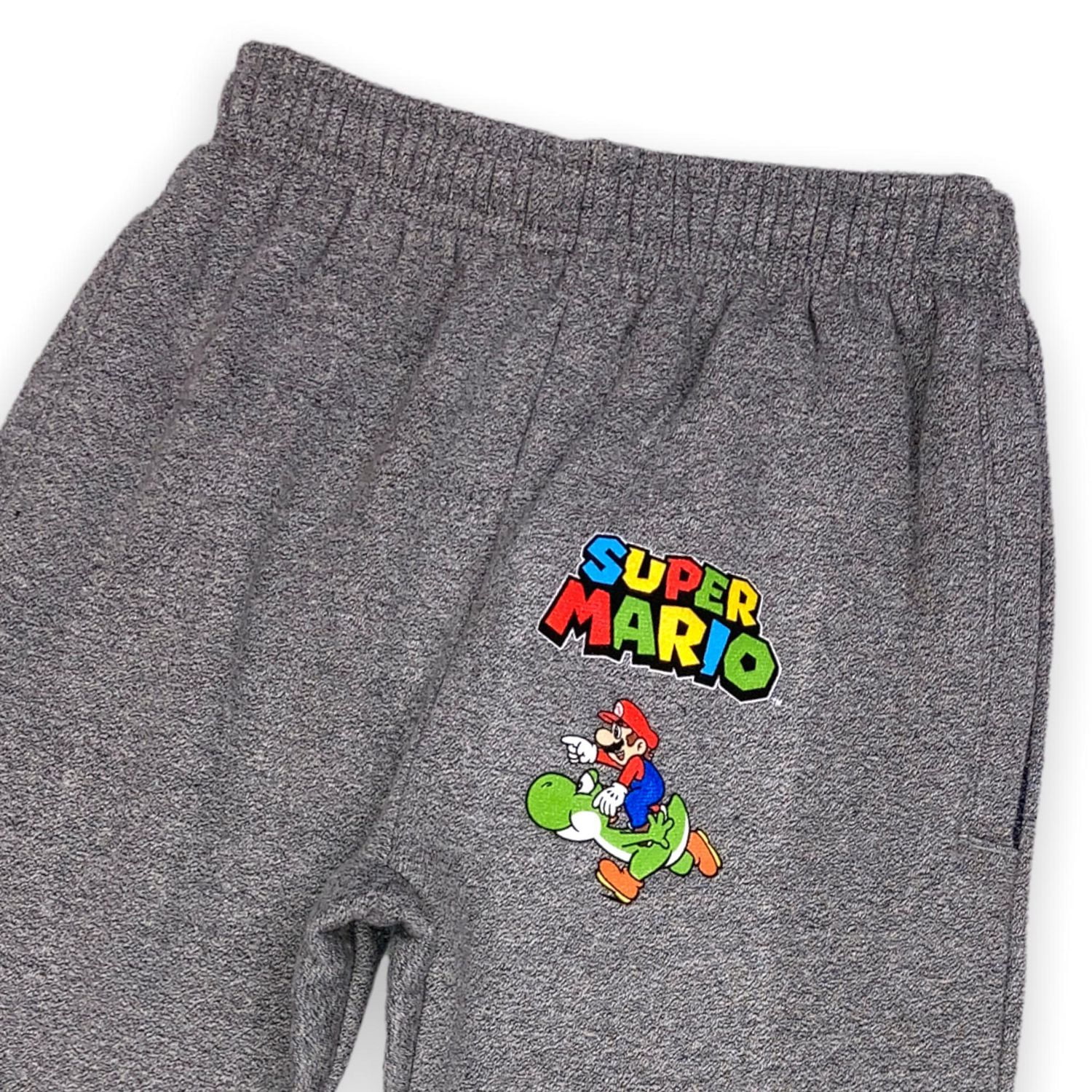 Nintendo Pantalon de jogging athlétique pour garçon avec élastique à la taille