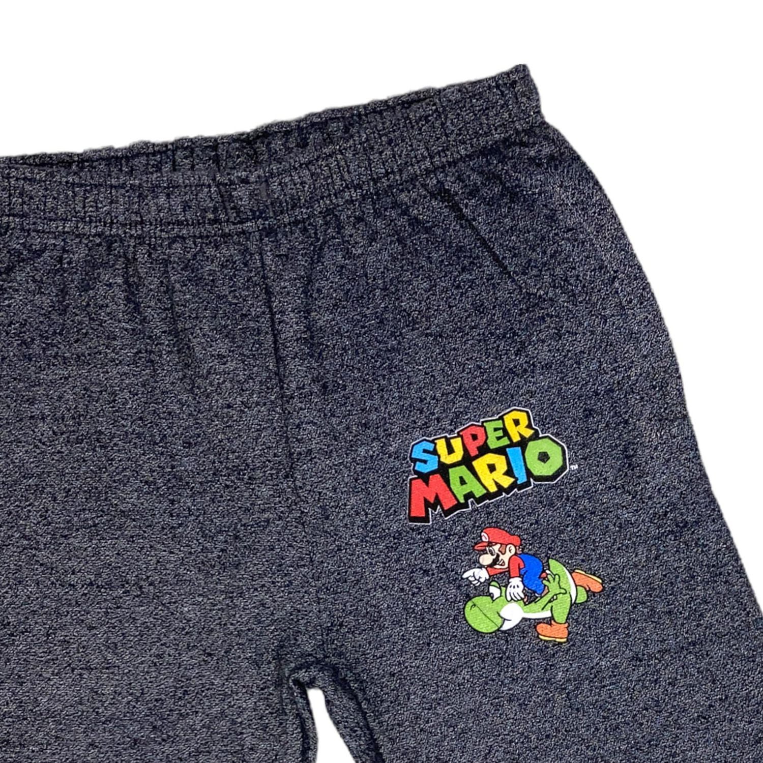 Nintendo Boys athletic jogger pants with elastic waist