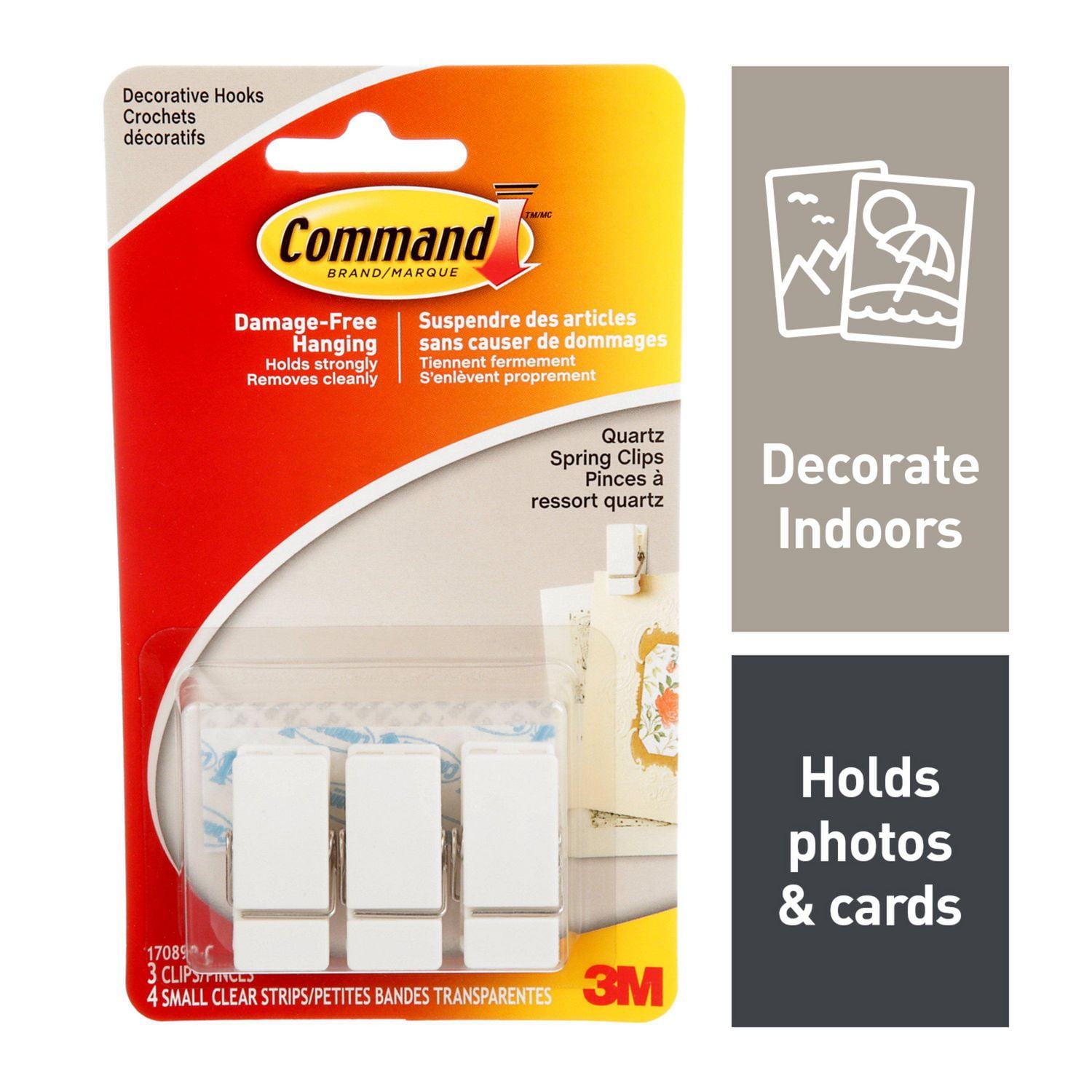 Command™ Decorative Clips 17089QC, Small Walmart Canada
