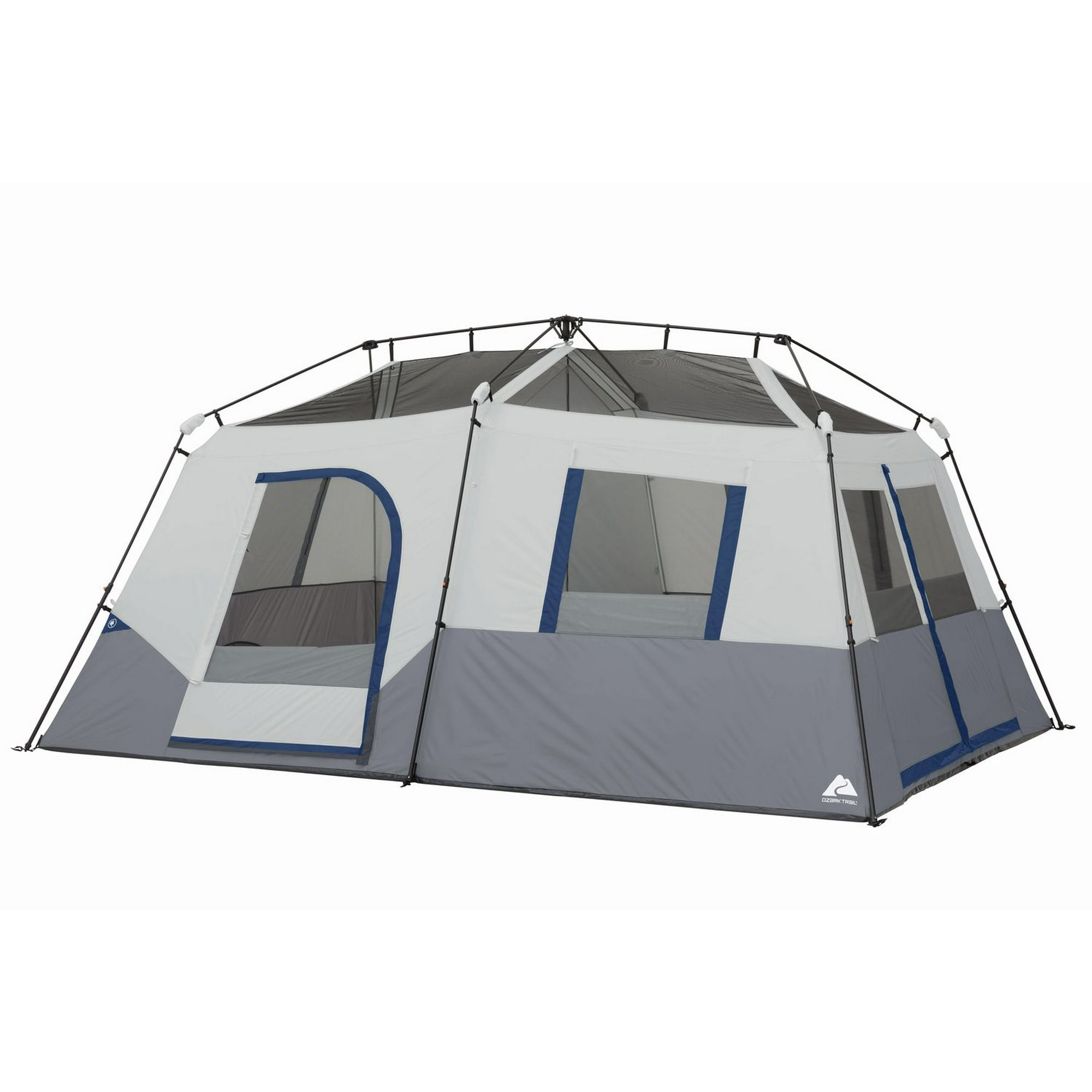 CORE 10 Person Tent, Large Multi Room Tent for Family with Full Rainfly  for Weather Protection and Storage for Camping Accessories