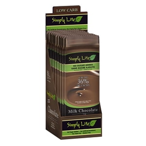 Simply Lite - Barre de chocolat au lait