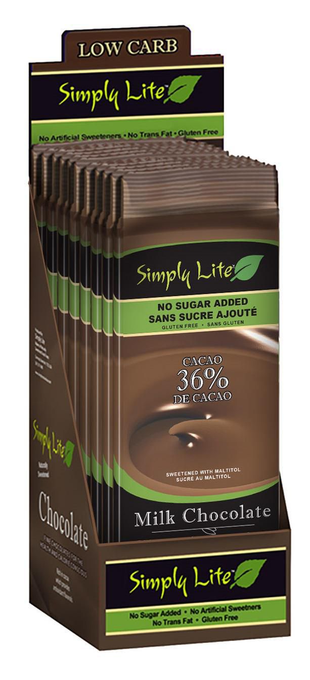 Simply Lite - Milk Chocolate Bar