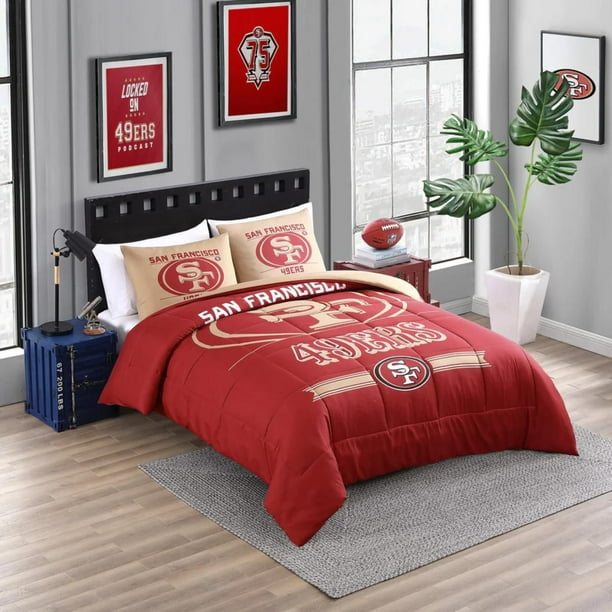 NFL San Francisco 49Ers 3Pc Comforter Set-FQ - Walmart.ca