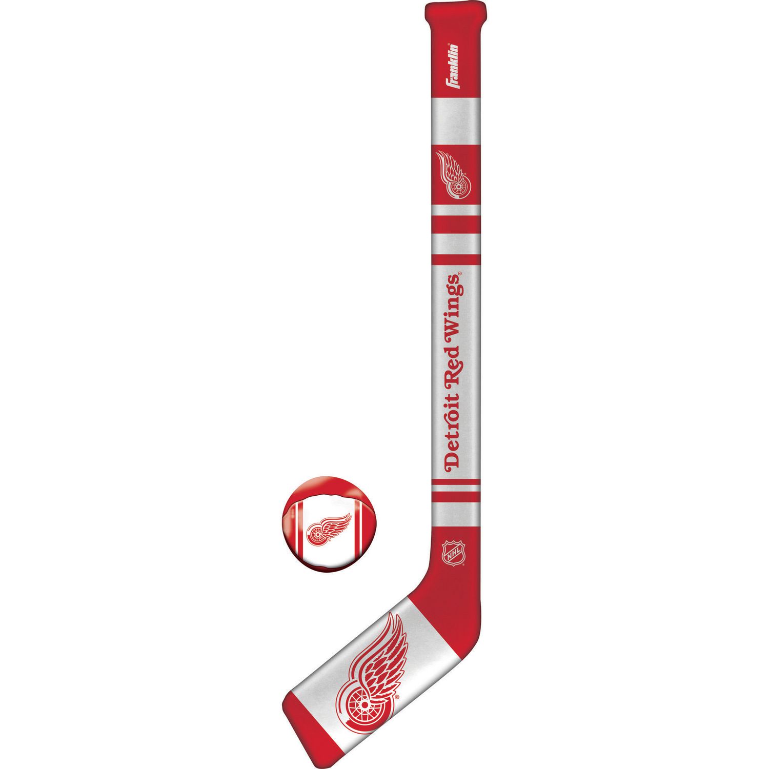 DETROIT RED WINGS OFFICIAL LOGO 24 MINI HOCKEY STICK 