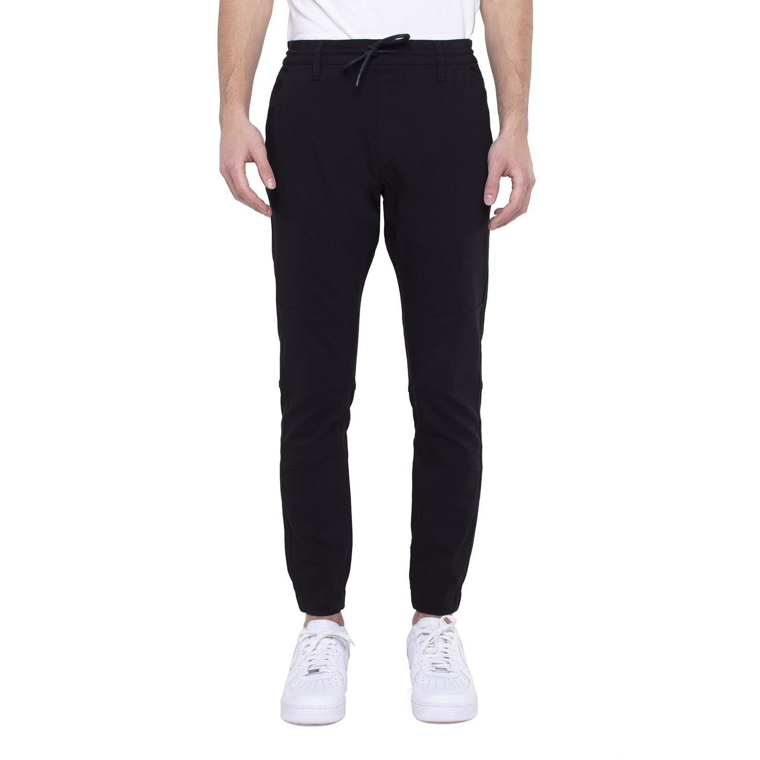 Dark Black Men's Comfort Stretch Pull-On Jogger 