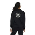 thumbnail image 2 of Reebok Women's Varsity Polo Cropped Sweatshirt, 2 of 4