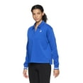 thumbnail image 2 of Reebok Women's Varsity Polo Cropped Sweatshirt, 2 of 4
