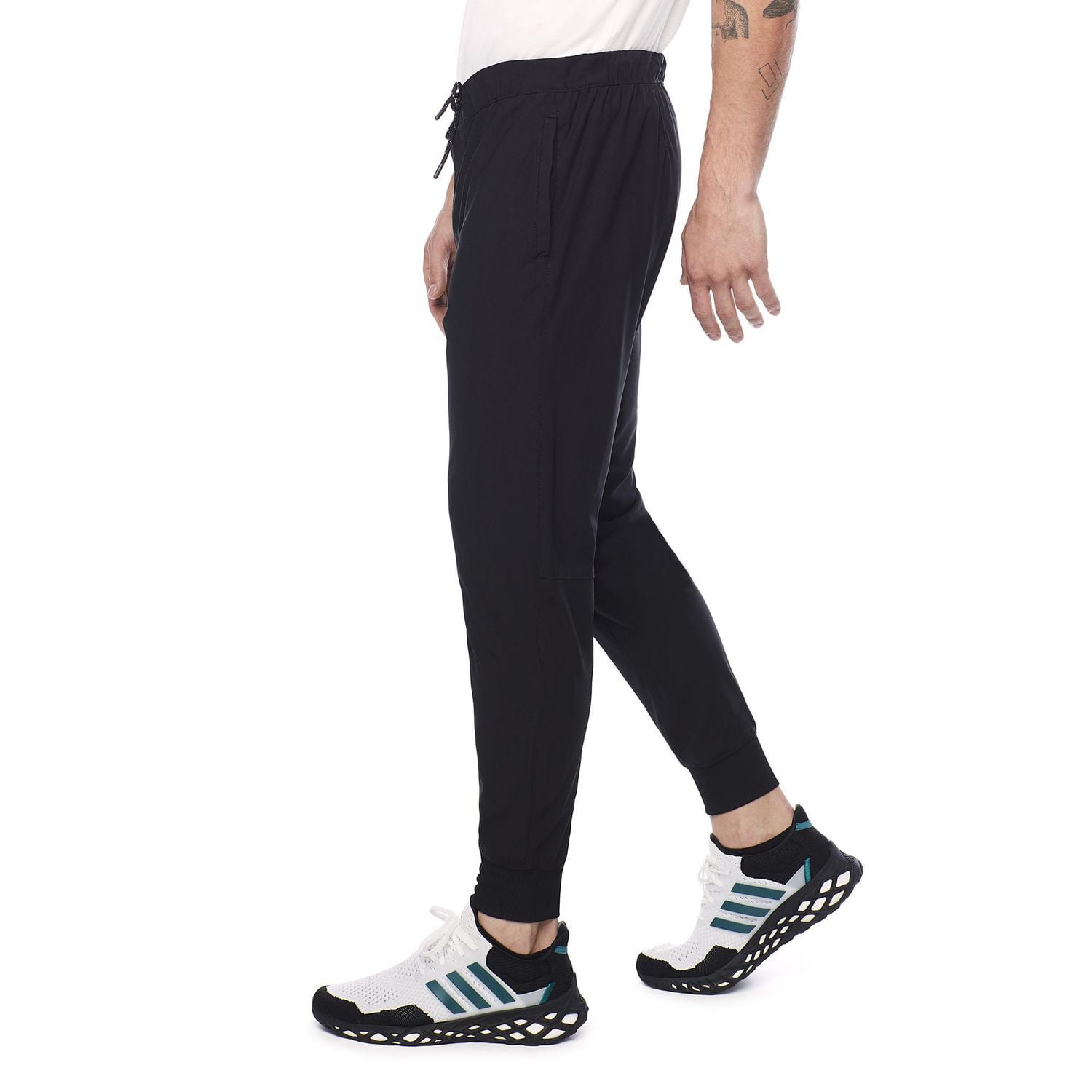 Short en polyester performance  tout confort de Dark Black