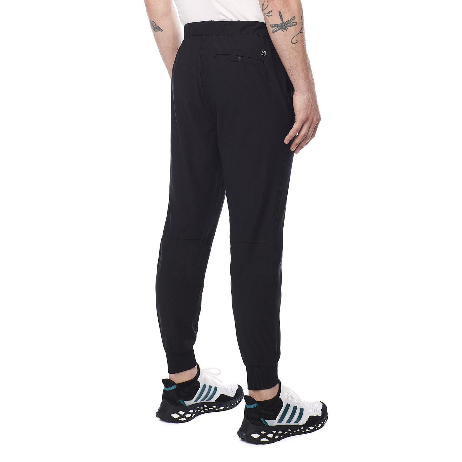 Short en polyester performance  tout confort de Dark Black