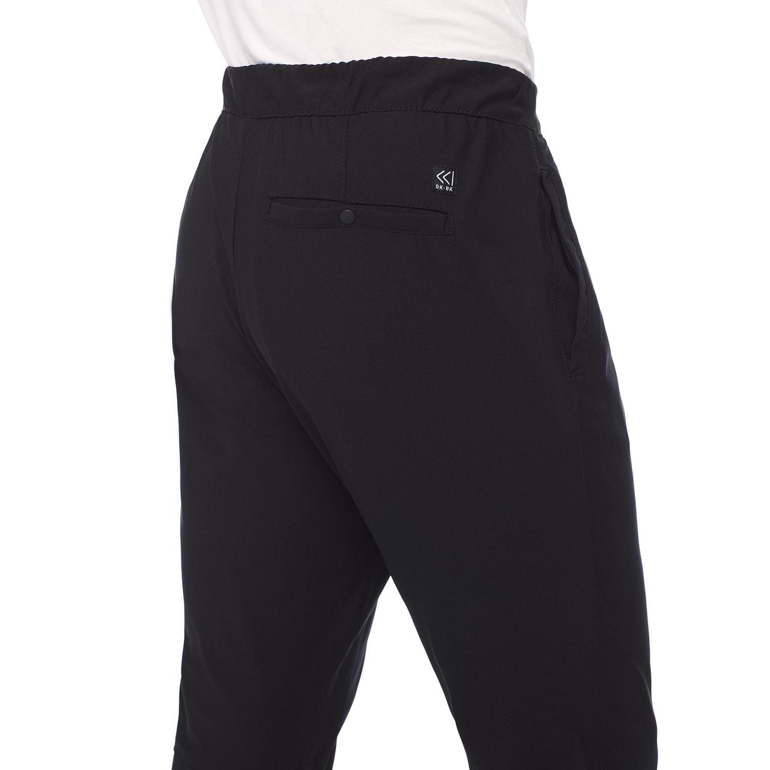 Short en polyester performance  tout confort de Dark Black