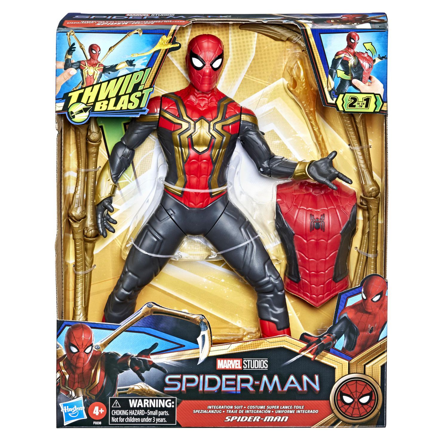 Hasbro Spiderman Lanceur de toile - Figurine de collection