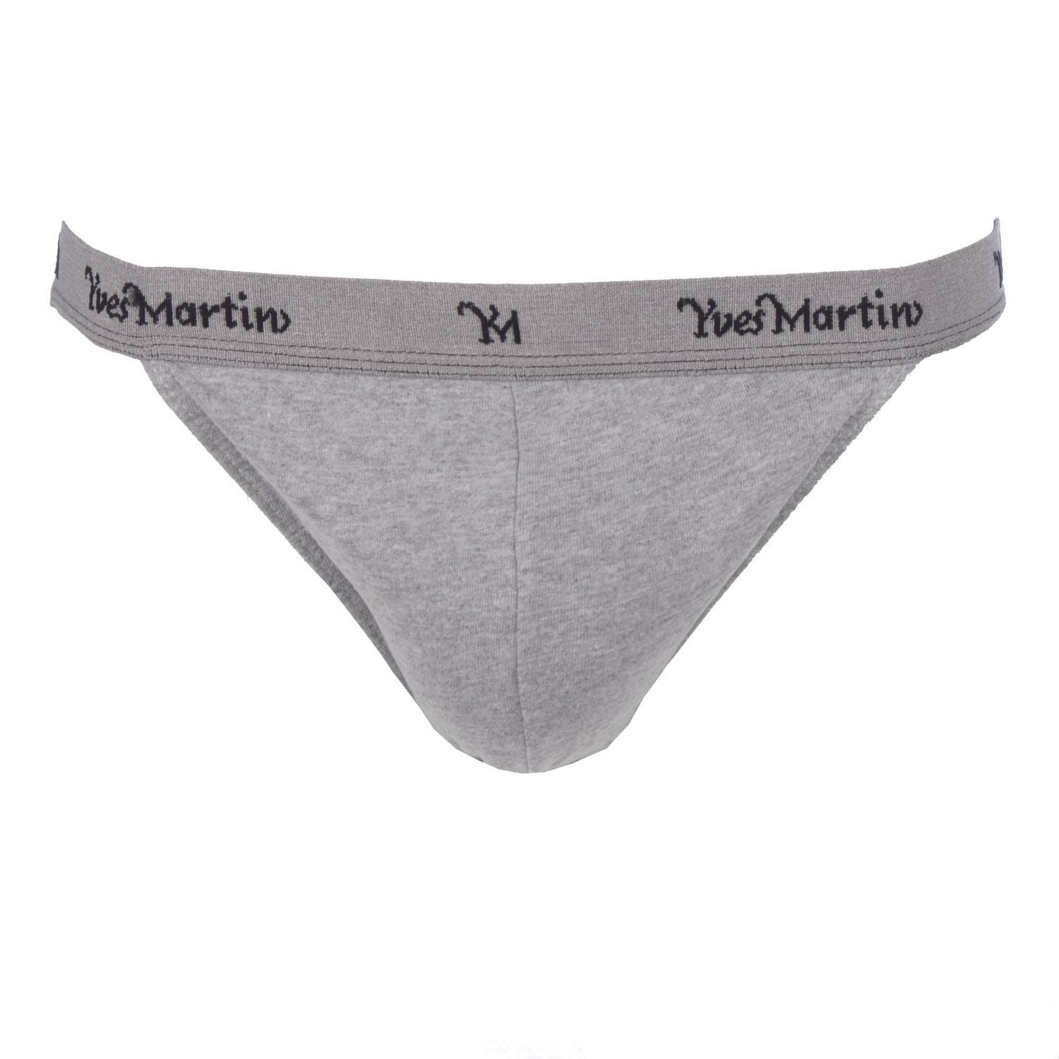 Yves Martin Underwear - Men's Solid Bikini Briefs