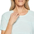 thumbnail image 4 of Iyla Women's Short Sleeve Ripple Tee, 4 of 6