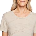 thumbnail image 4 of Iyla Women's Short Sleeve Ripple Tee, 4 of 6