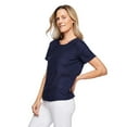 thumbnail image 2 of Iyla Women's Short Sleeve Ripple Tee, 2 of 6