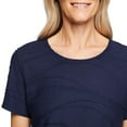 thumbnail image 4 of Iyla Women's Short Sleeve Ripple Tee, 4 of 6