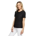 thumbnail image 2 of Iyla Women's Short Sleeve Ripple Tee, 2 of 6