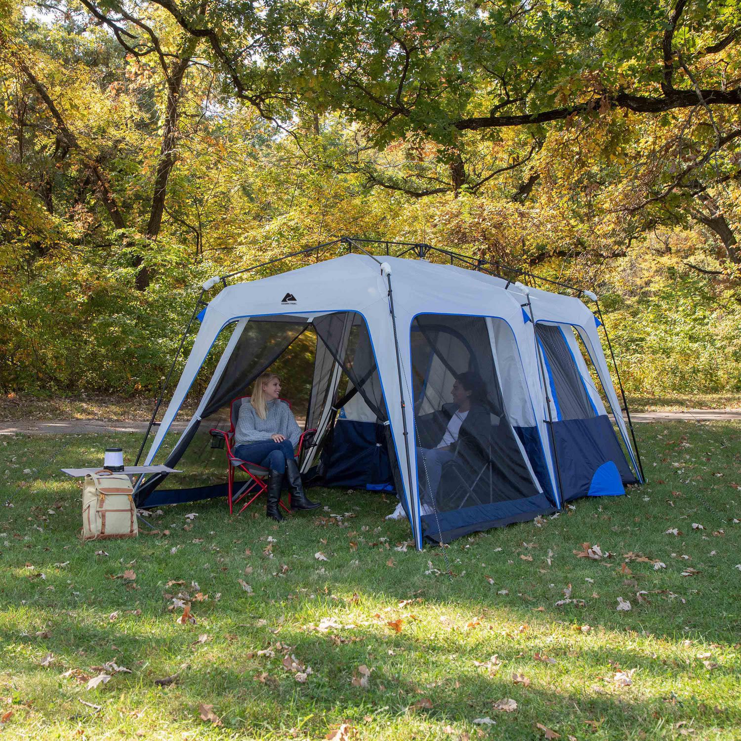 Ozark Trail 8 Person 5 in 1 Convertible Cabin Tent Walmart