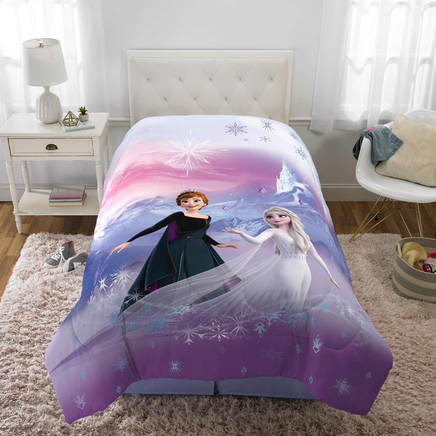 Tapis en mousse - Disney La Reine des Neiges Anna et Elsa  Tapis sur  Découvrez les tapis pour enfant sur Déco de Héros