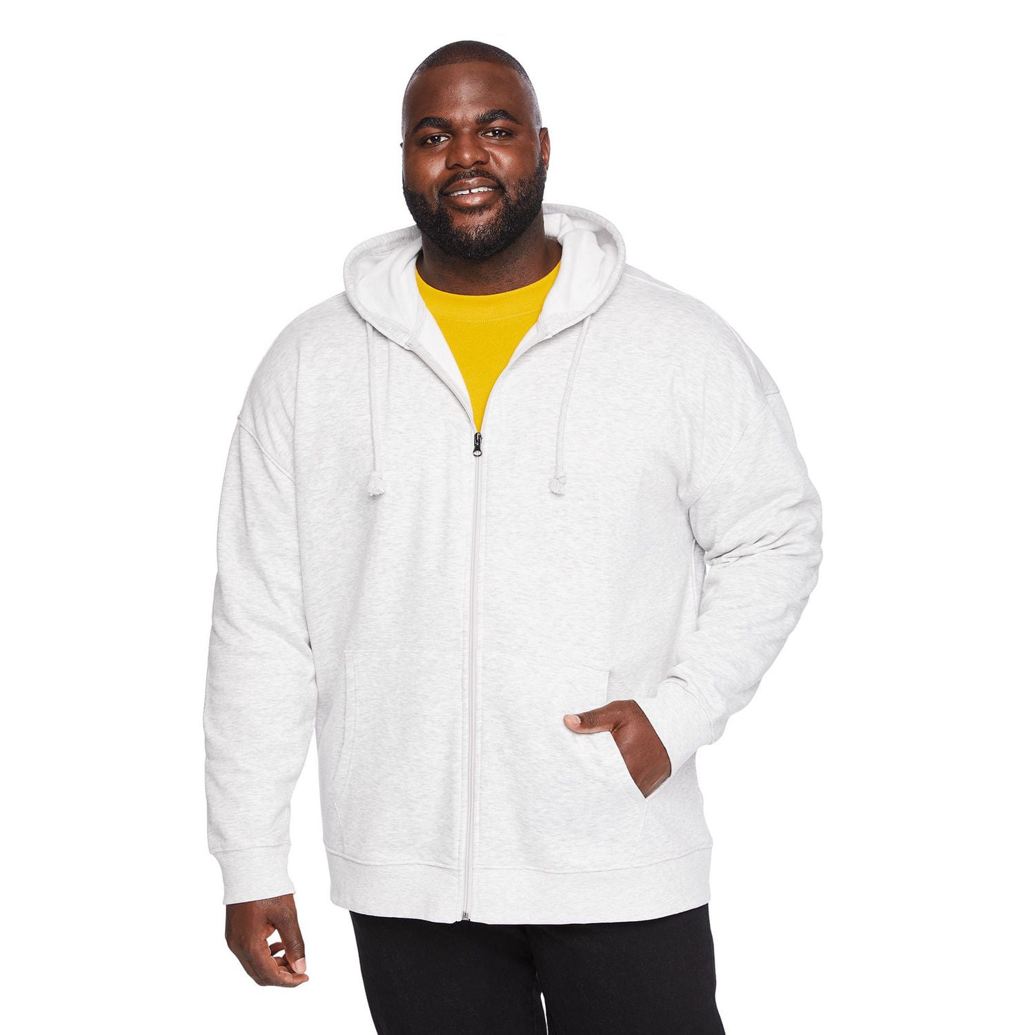 George Big Men's Full-Zip Hoodie